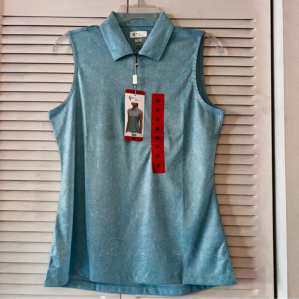 Greg Norman ML75 Play Dry Sleeveless Polo